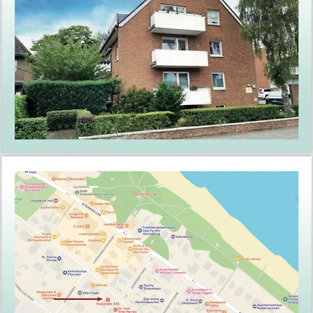 Apartment -sweet Spot-stylisch Strandnah Balkon Pp *